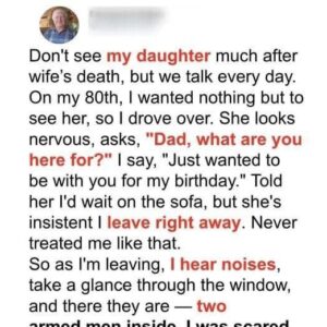 Old Man Goes to Visit Daughter for His 80th Birthday, She Doesn’t Let Him Enter Her House Old Man Goes to Visit Daughter for His 80th Birthday, She Doesn’t Let Him Enter Her House